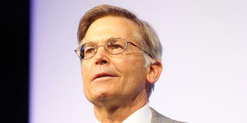 Jim Walton on stage