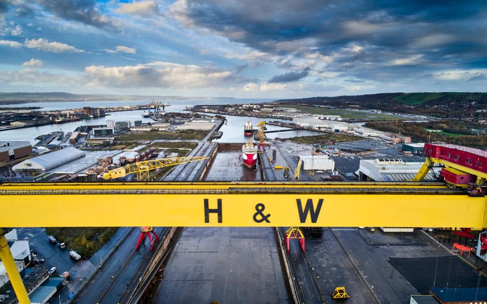 Harland & Wolff, famed for building the Titanic, is poised to fall into administration