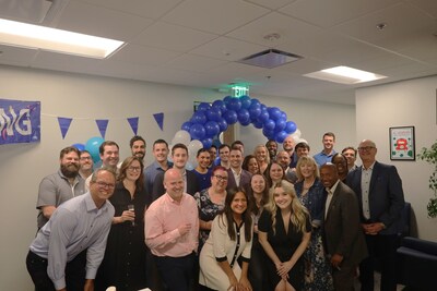 The RCN Capital Team Celebrating the Charlotte Office Re-Opening