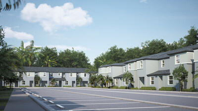 Lennar's Southeast Florida division recently unveiled Mariner's Cove, a new townhome community offering thoughtfully designed details for contemporary living in Florida City, FL.