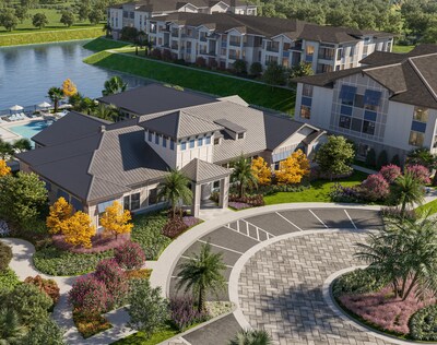 Rendering is a representative example of an Aventon community.