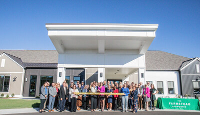 Resthaven unveiled The Farmstead, their new independent and assisted living community, at a ribbon cutting celebration on October 2, 2024.