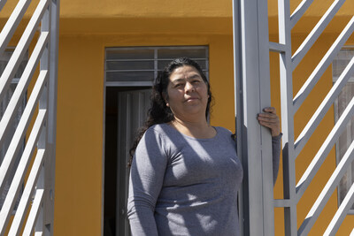 Habitat's Terwilliger Center for Innovation in Shelter's network of trusted and skilled construction professionals in Peru, connected Brenda with a local design and construction firm that used quality building materials to improve her home and allow for future staged construction.