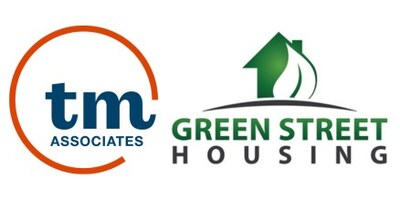 TM Associates & Green Street Housing Logos