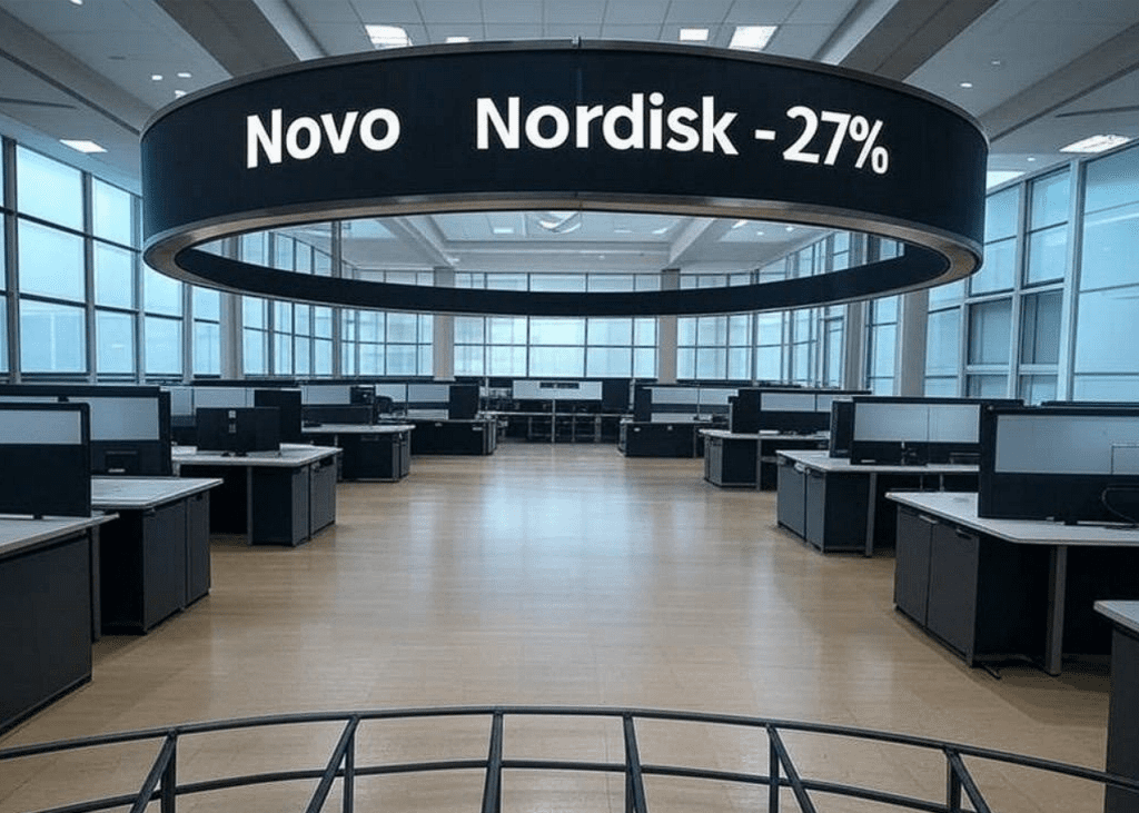 Novo Nordisk Shares Drop 27 Percent as Weight-Loss Market Competition Intensifies