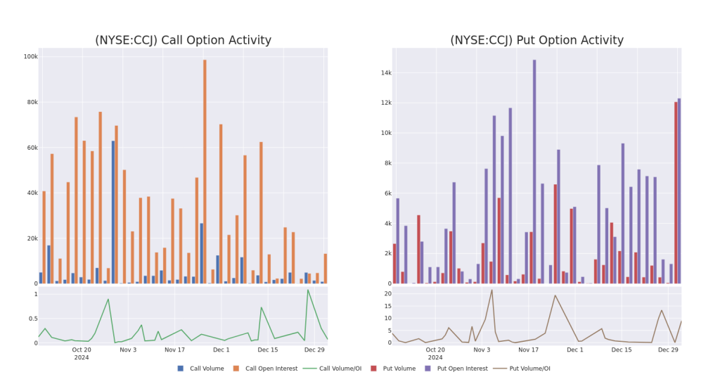 Market Whales and Their Recent Bets on CCJ Options