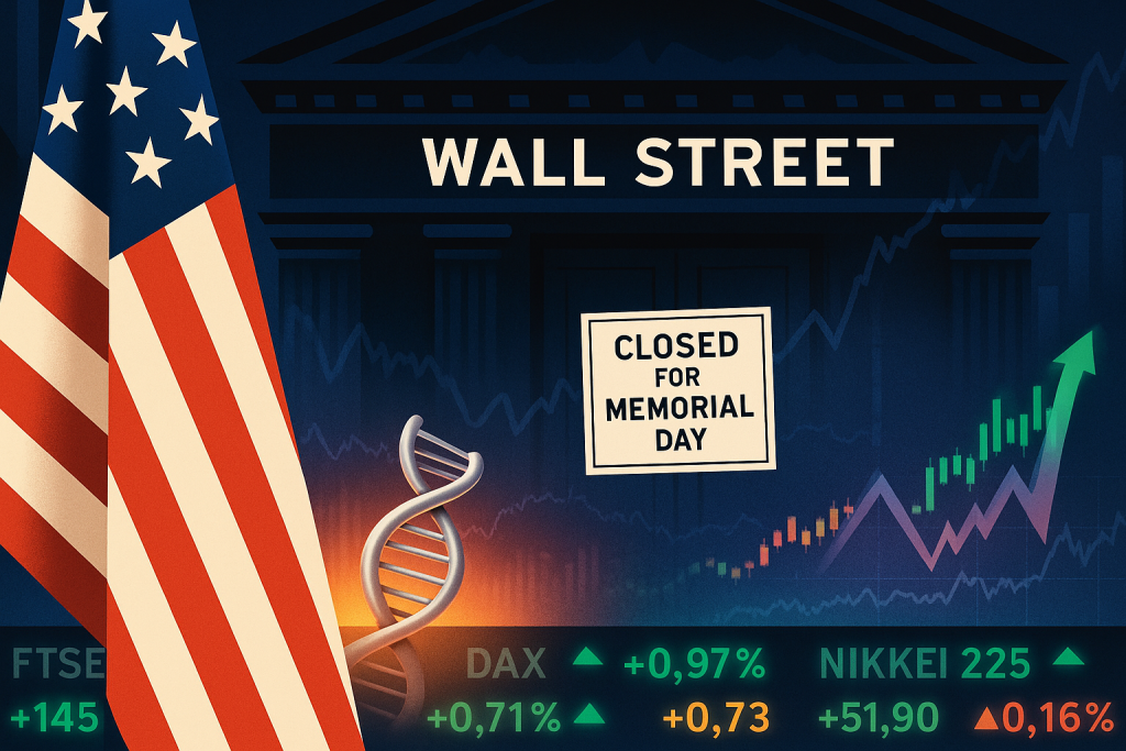U.S. Markets Closed for Memorial Day, but Futures and Global Markets Keep the Action Alive — Stockburger