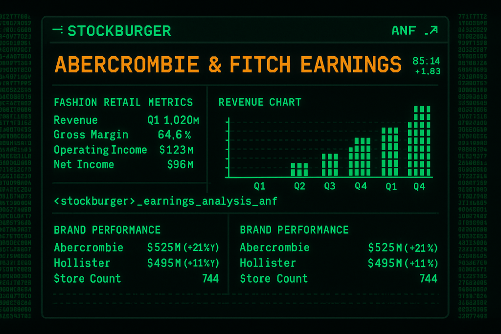 Abercrombie & Fitch Q1 2026 Earnings: Fashion Retailer Delivers Exceptional $1.02B Revenue with Brand Turnaround Success — Stockburger
