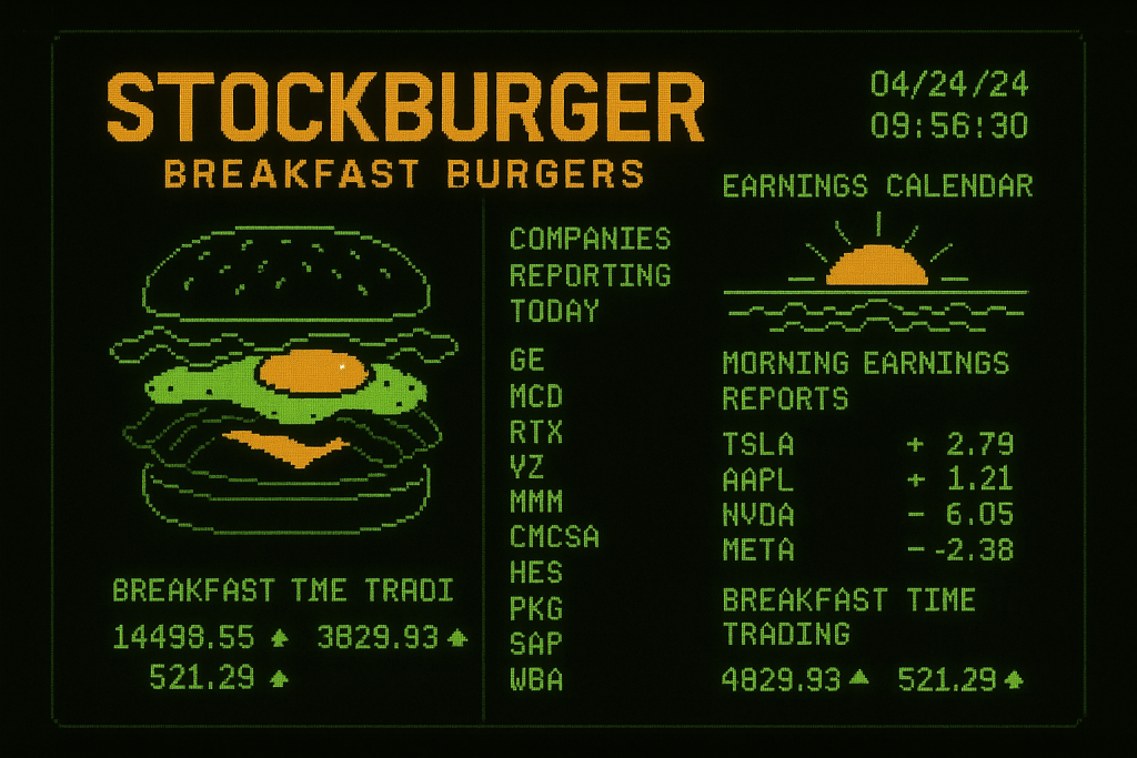 Breakfast Burgers: Frontline Earnings and Tesla Pre-Market Surge Lead Morning Movers — Stockburger