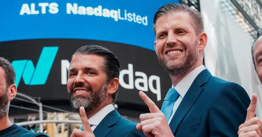 American Bitcoin — Backed by President Trump’s Sons — Makes Nasdaq Debut Amid Crypto Push — Stockburger